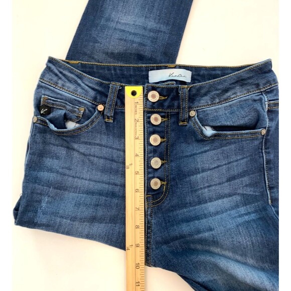 KanCan Jeans Womens 5/26 Lyla High Rise Super Skinny Button Fly Stretch Denim - Picture 7 of 10